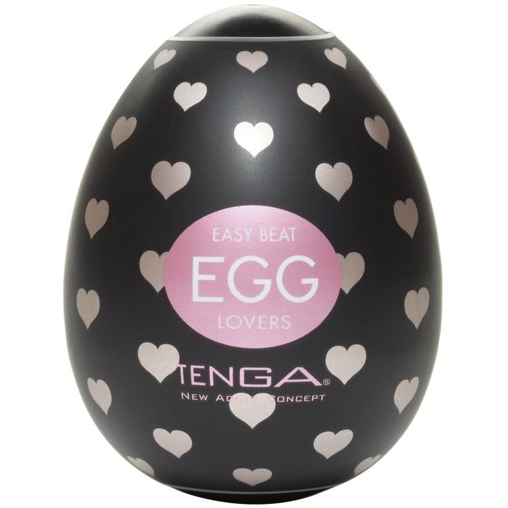Мастурбатор "Tenga Egg Lovers Black" с супер рельефом 