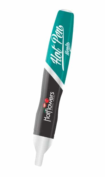 Краска съедобная для рисования на теле "Hot Flowers" фломастер, мята 