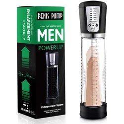Вакуумная помпа автомат "Penis Pump Men Power Up V3" 