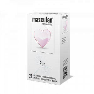 Презервативы "Masculan Pur" ультратонкие, 21шт